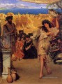 Un festival de la moisson Une bacchante dansante au moment de la récolte Romantique Sir Lawrence Alma Tadema